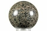 Fluorescent Polished Sodalite-Syenite Sphere - Ontario, Canada #371006-1
